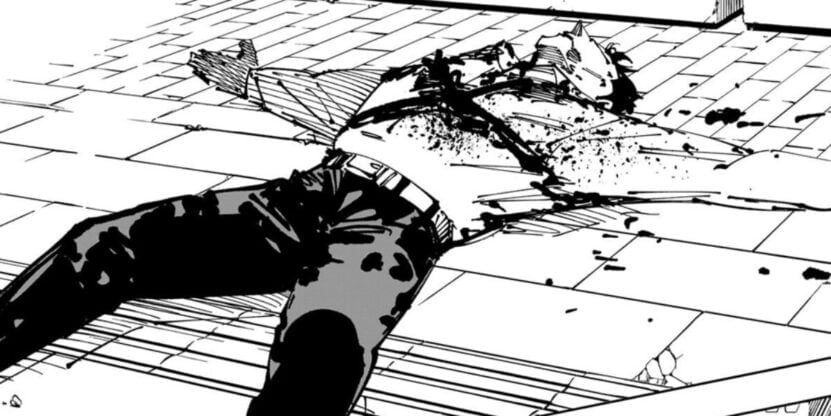 La Chute de Kusakabe dans le chapitre 254 de JJK